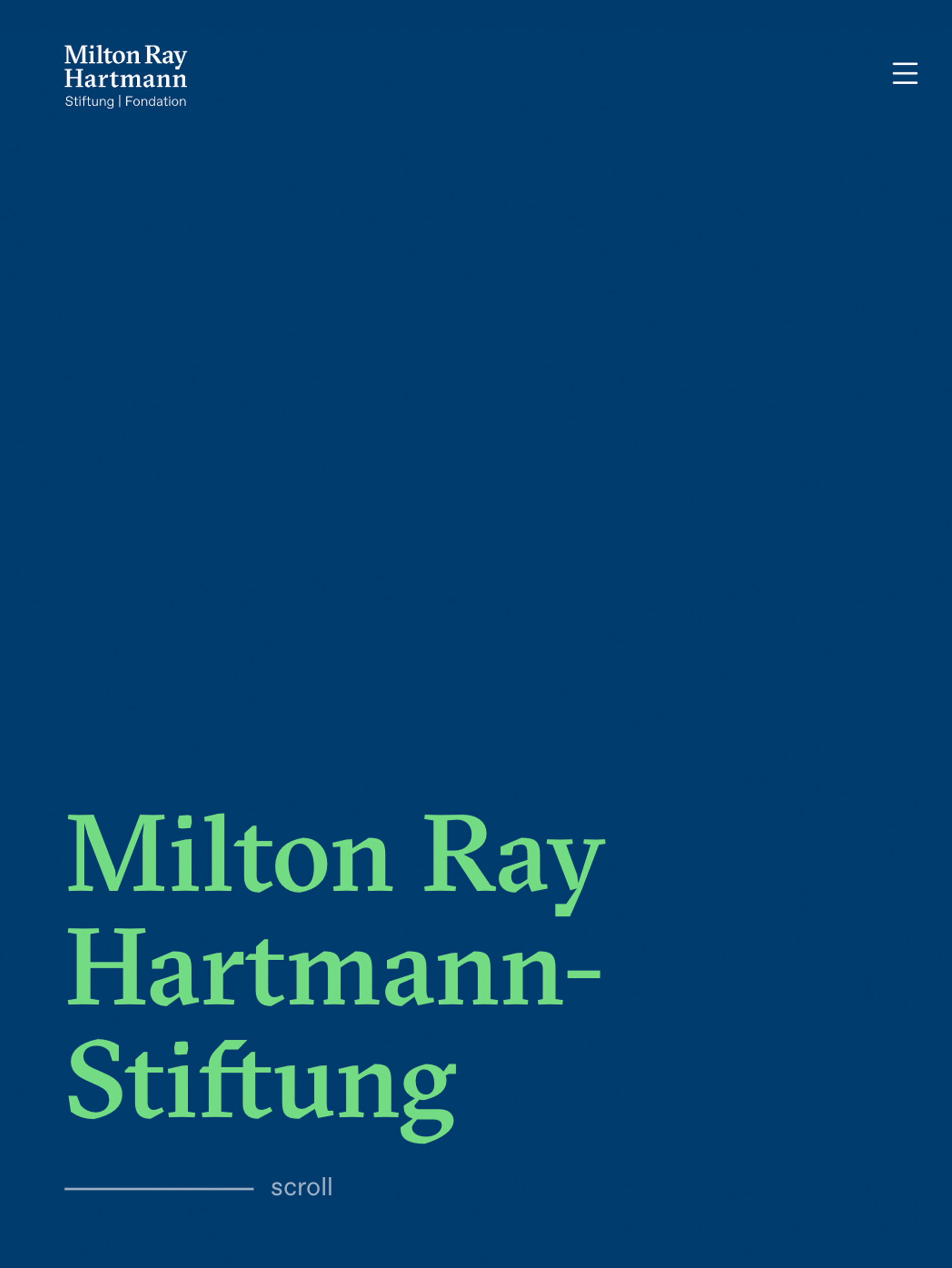 Milton Ray Hartmann-Stiftung